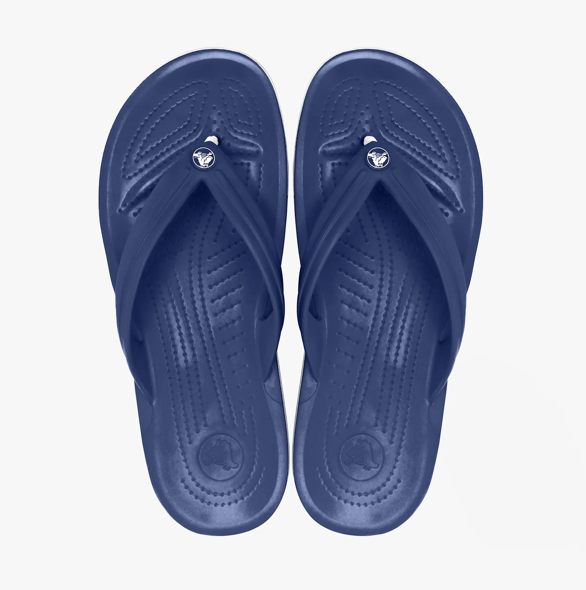 11033-410 CROCBAND FLIP Unisex Flip Flops Navy