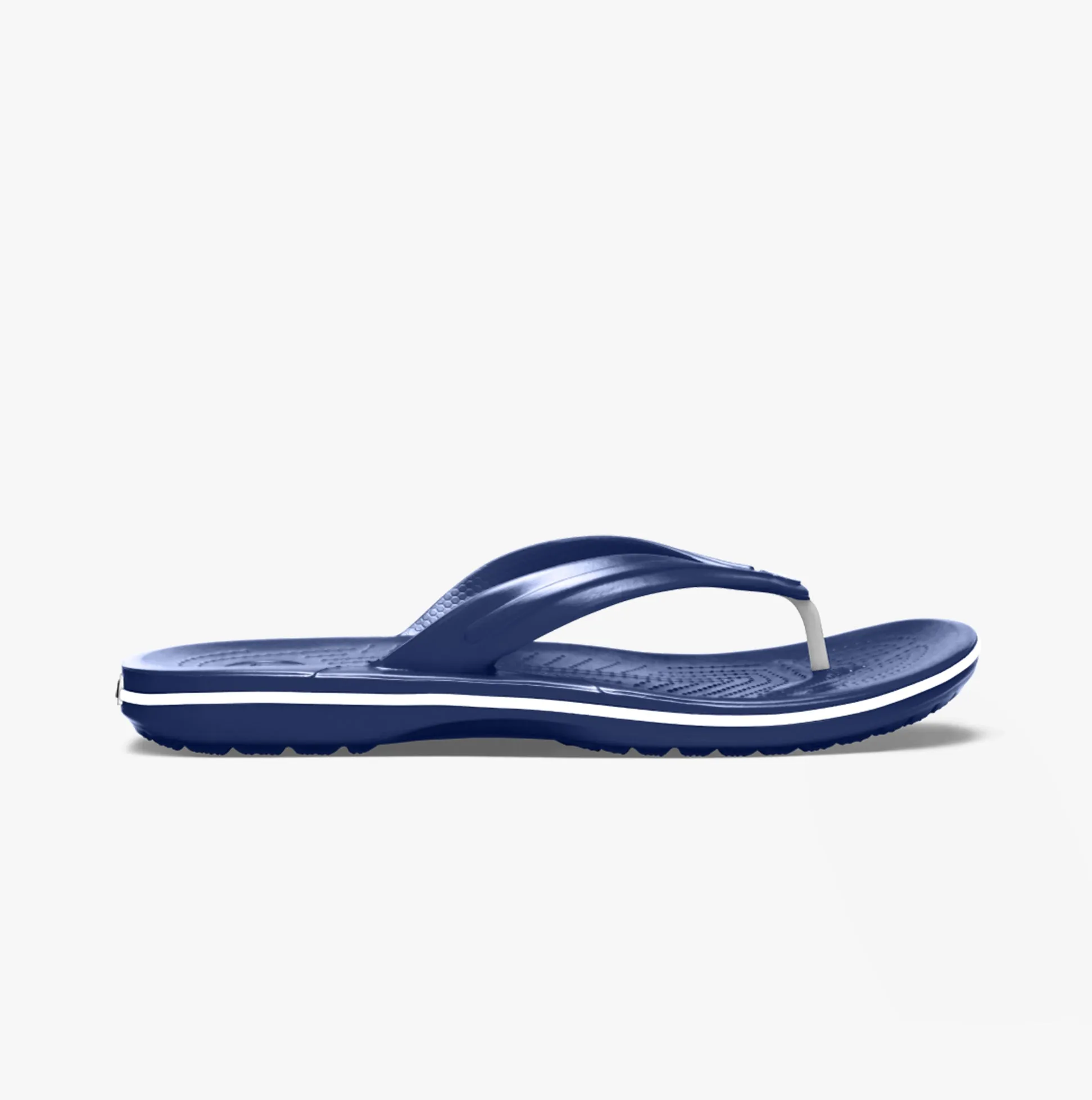 11033-410 CROCBAND FLIP Unisex Flip Flops Navy