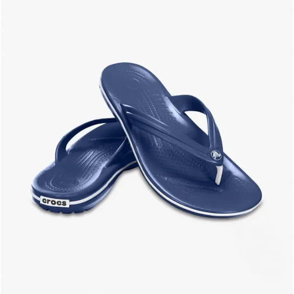 11033-410 CROCBAND FLIP Unisex Flip Flops Navy