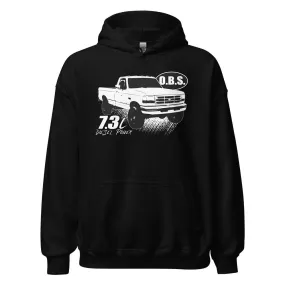 7.3 Powerstroke Hoodie With OBS F250 Super Duty Single Cab