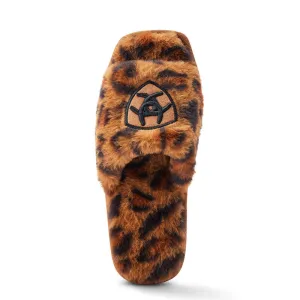 Ariat Leopard Cozy Slipper in Cheetah