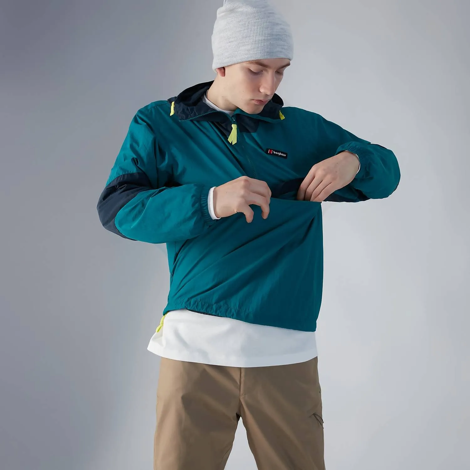 BERGHAUS Co-Ord Shell Jacket Shaded Spruce Blueberry