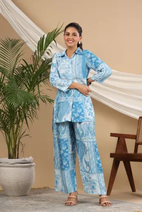 Blue Co Ord Set