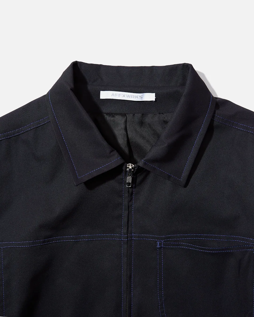 Boxed Blouson - Black