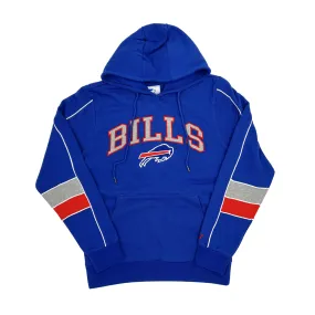 Buffalo Bills Royal Fleece Captain Starter Hoodie