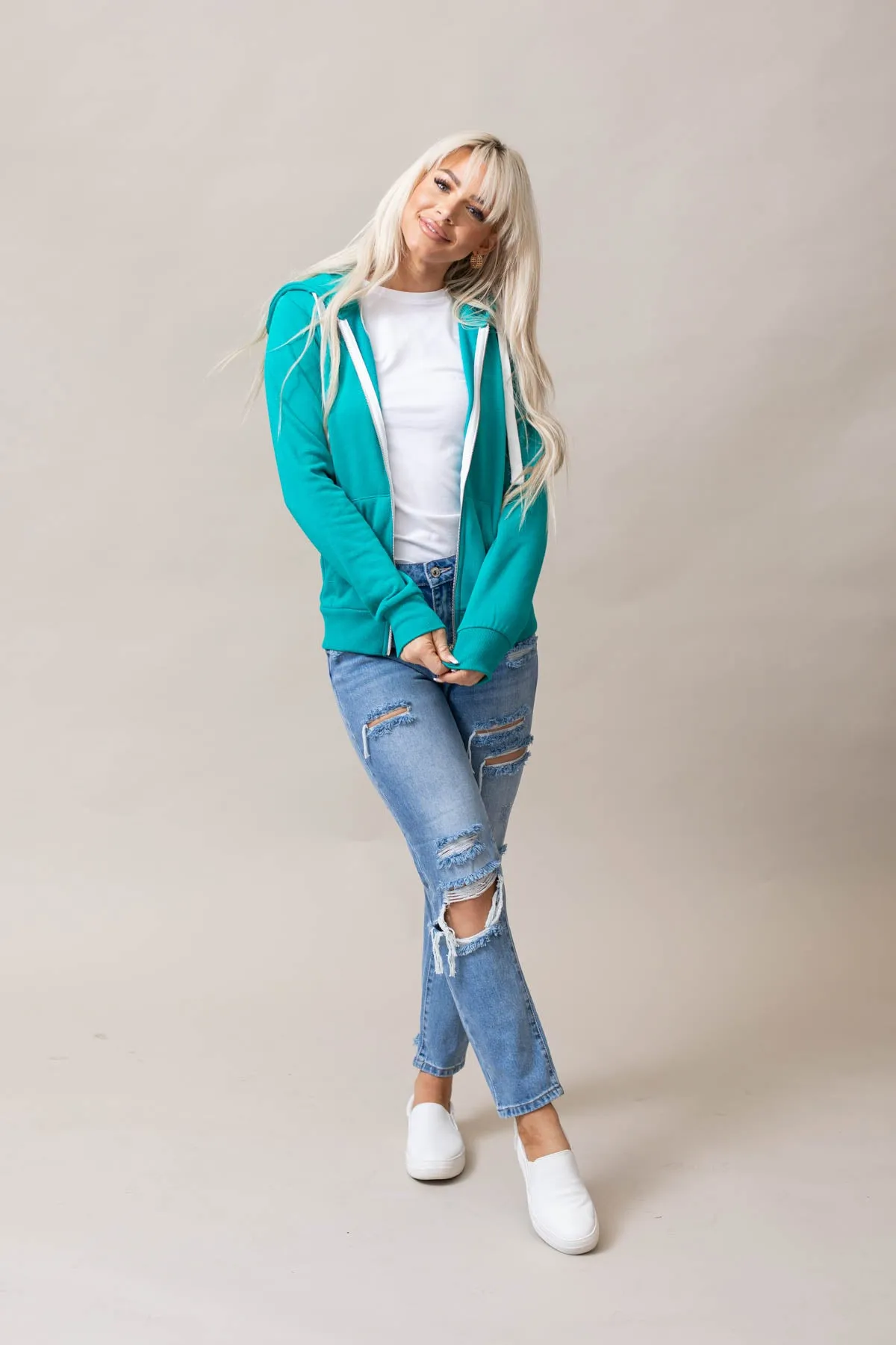 Cheyenne Zip Up Hoodie Jacket