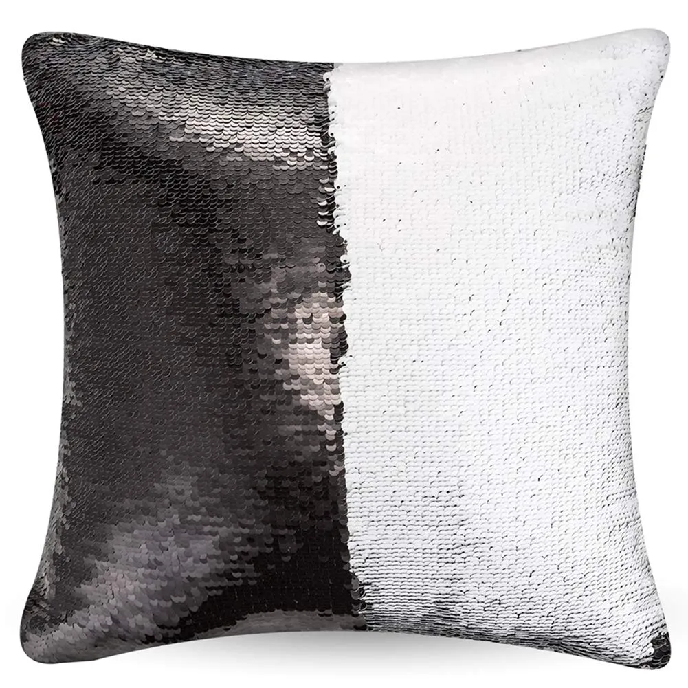 Custom LOL Cat Kitty Flip Sequin Pillow Cover