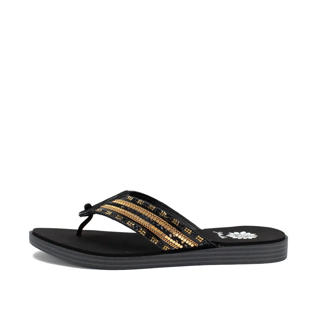 Datha Flip Flop Sandal - Black