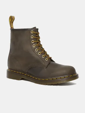 Dr Martens 1460 8-Eye Boots - Dark Brown / Crazy Horse