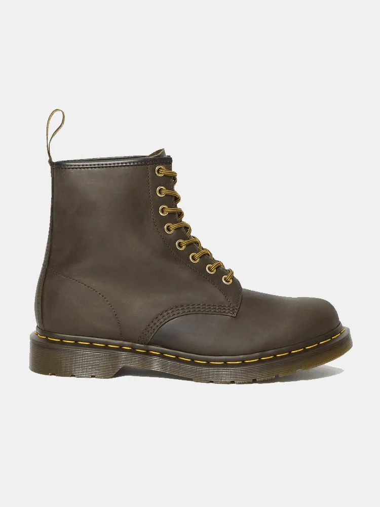 Dr Martens 1460 8-Eye Boots - Dark Brown / Crazy Horse