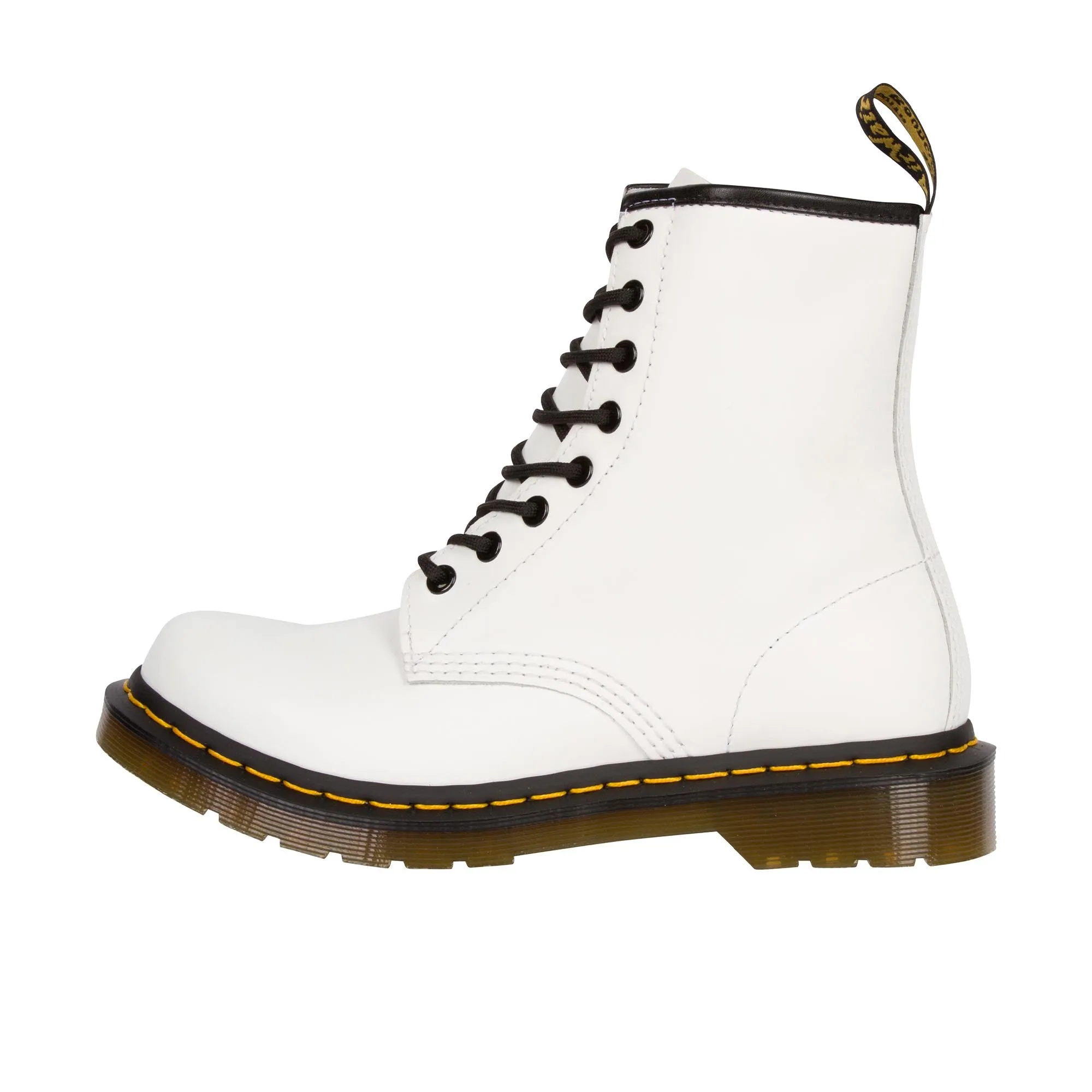 Dr Martens Womens 1460 W Smooth White