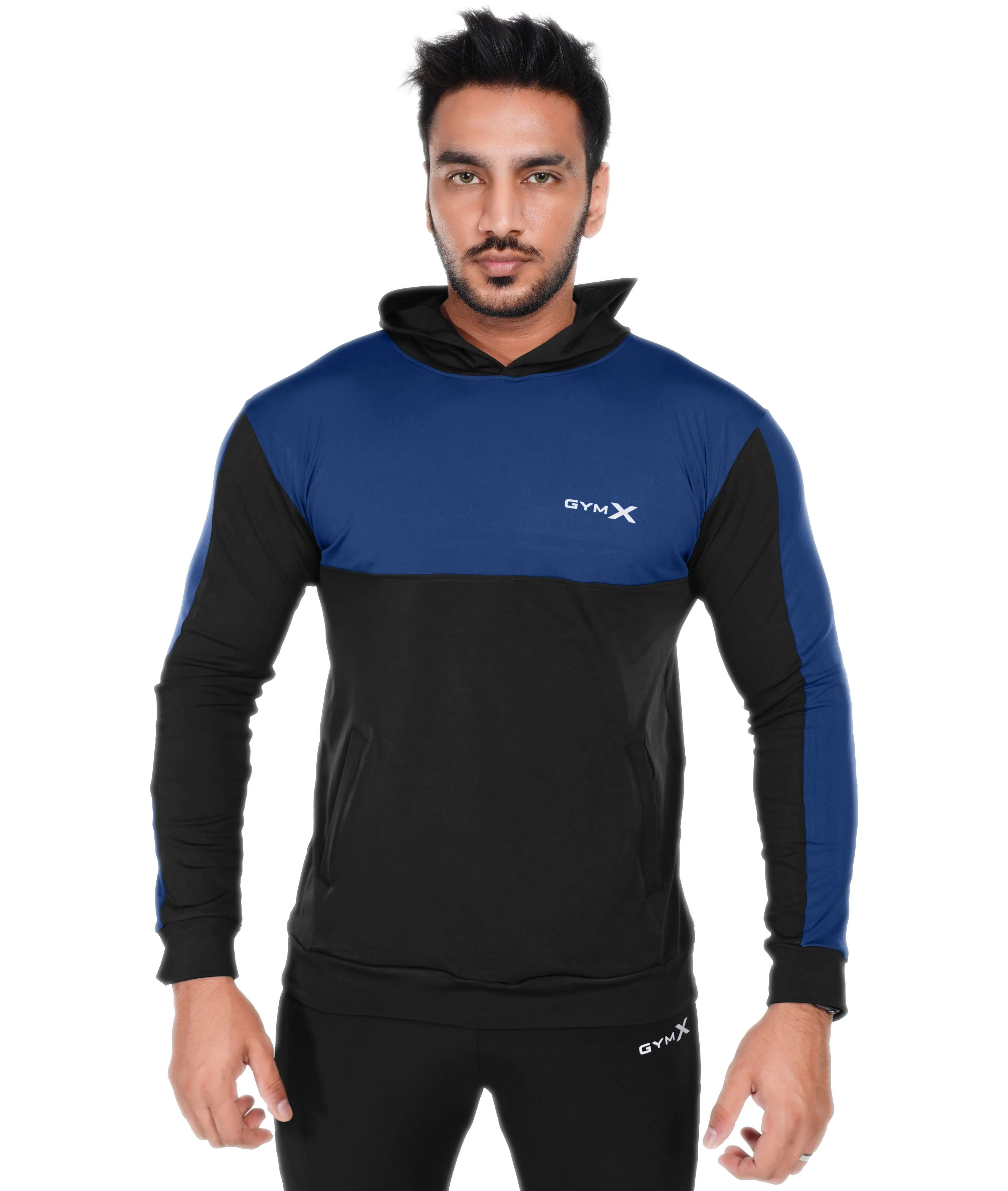 Dual Edition GymX Pullover: Electric Blue - Sale