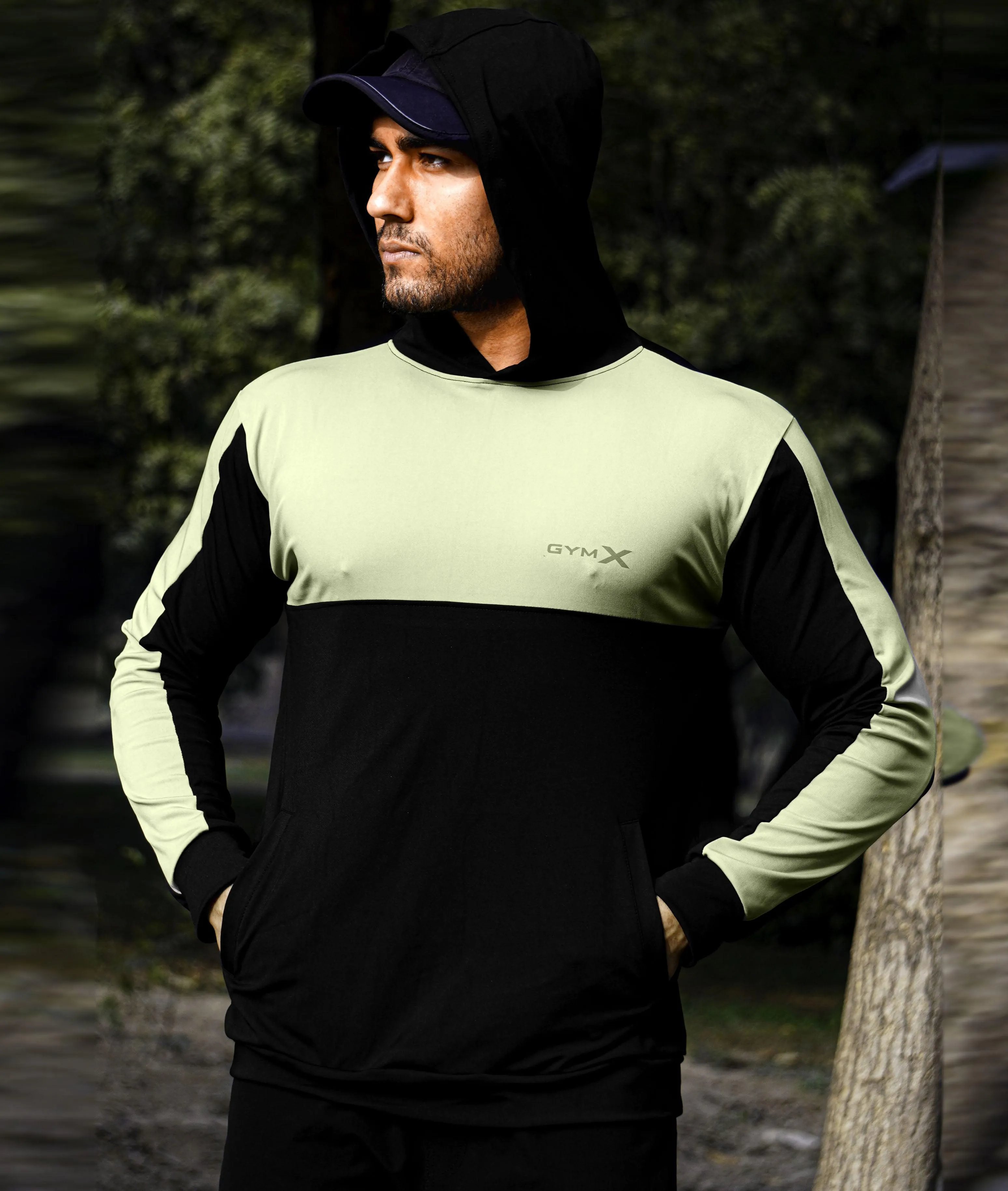 Dual Edition GymX Pullover: Pista Green- SALE