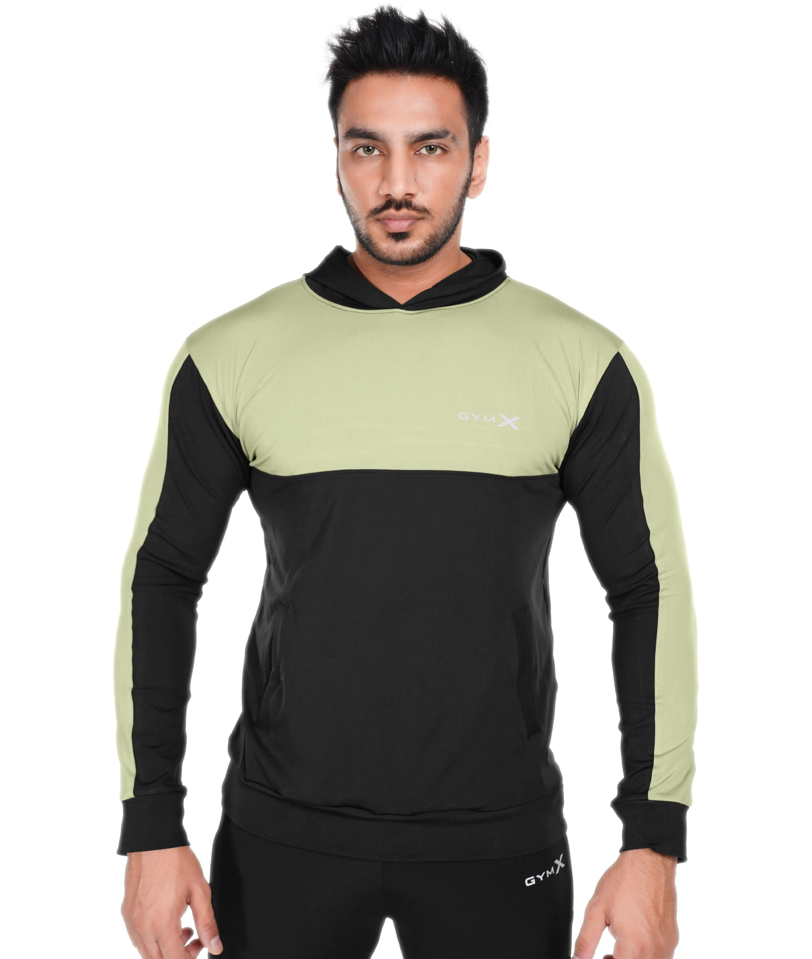 Dual Edition GymX Pullover: Pista Green- SALE