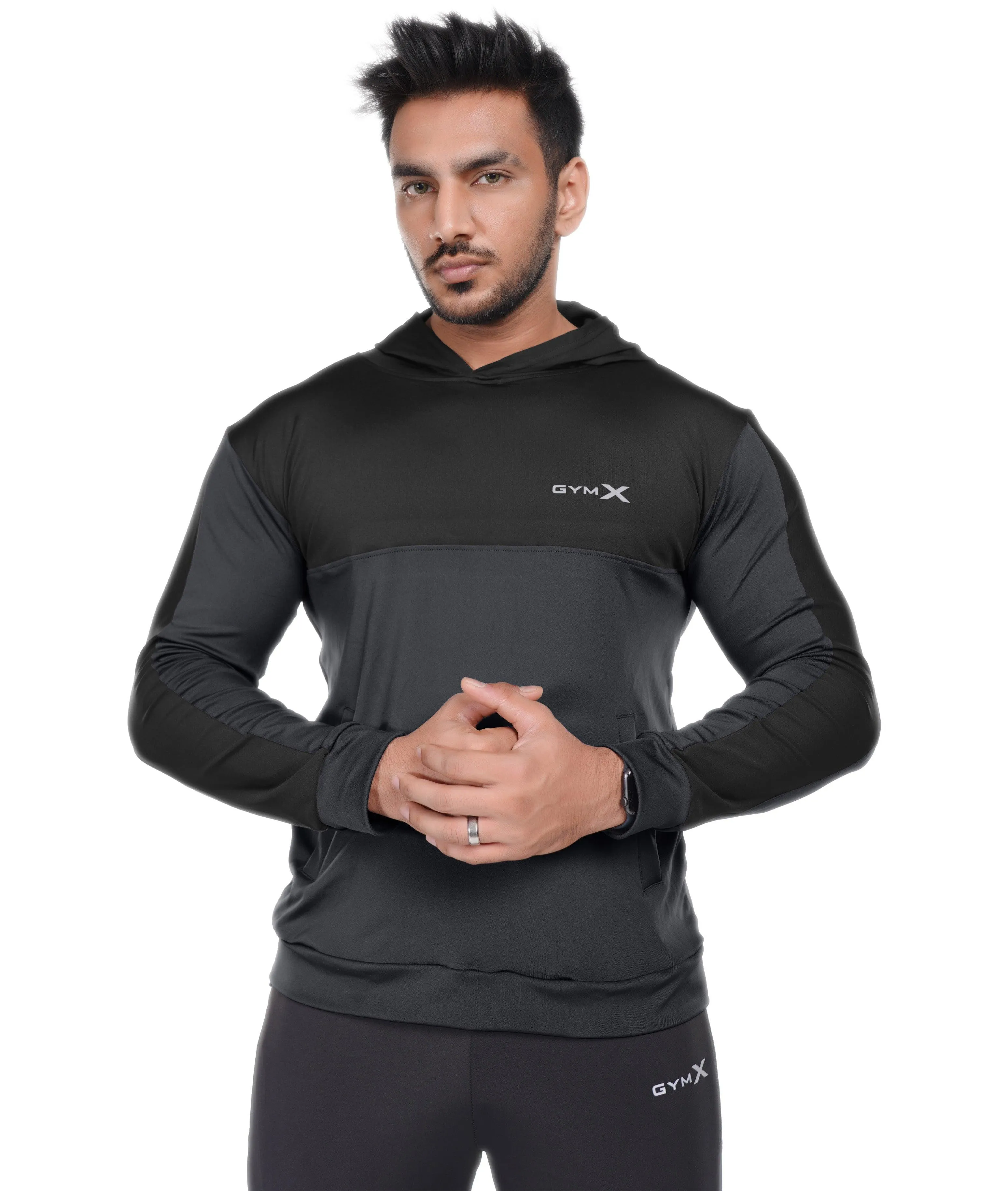 Dual Edition GymX Pullover: Shadow Grey - Sale