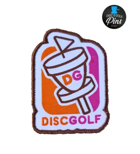 Dunkin Disc Golf Patch