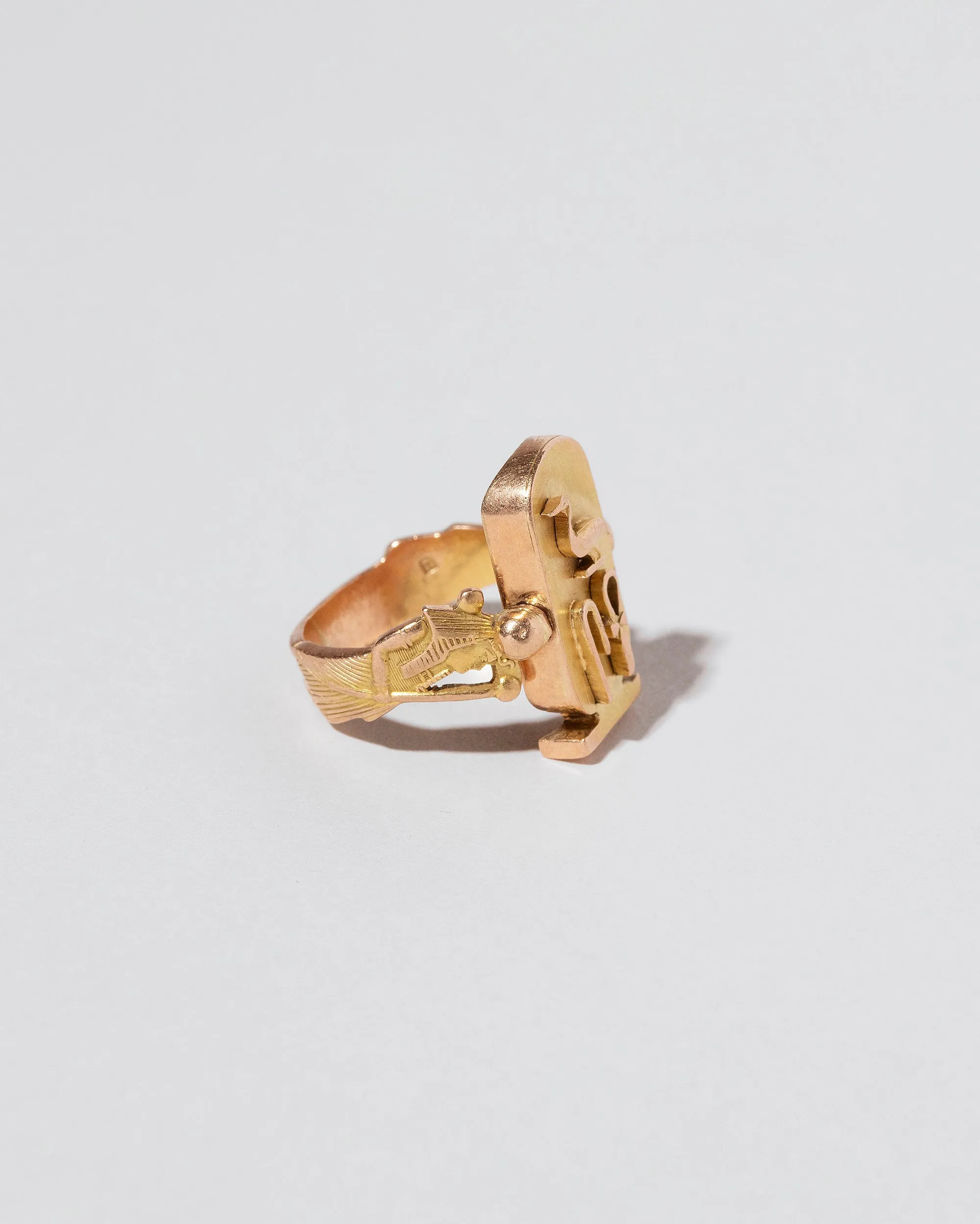 Egyptomania Flip Ring