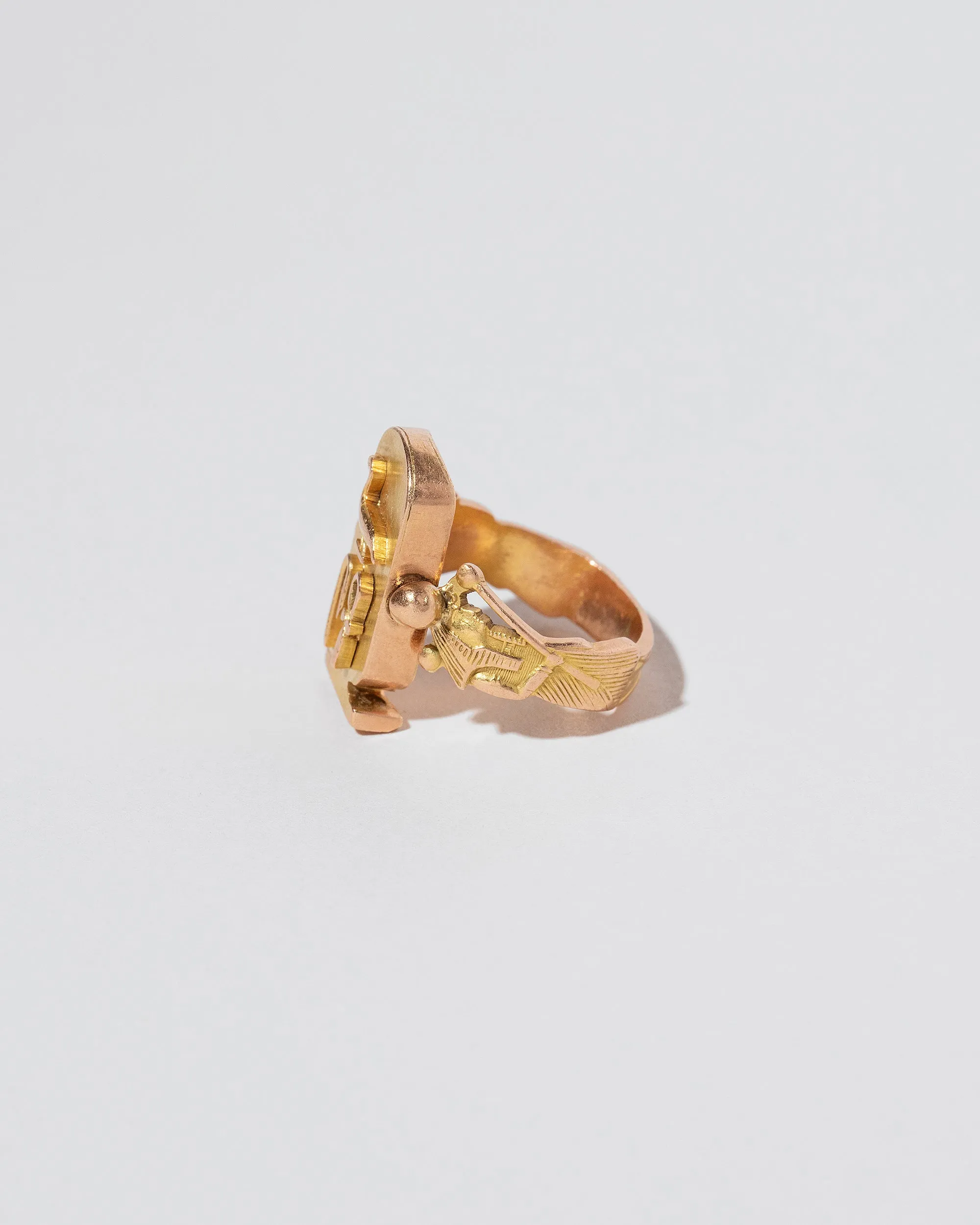 Egyptomania Flip Ring