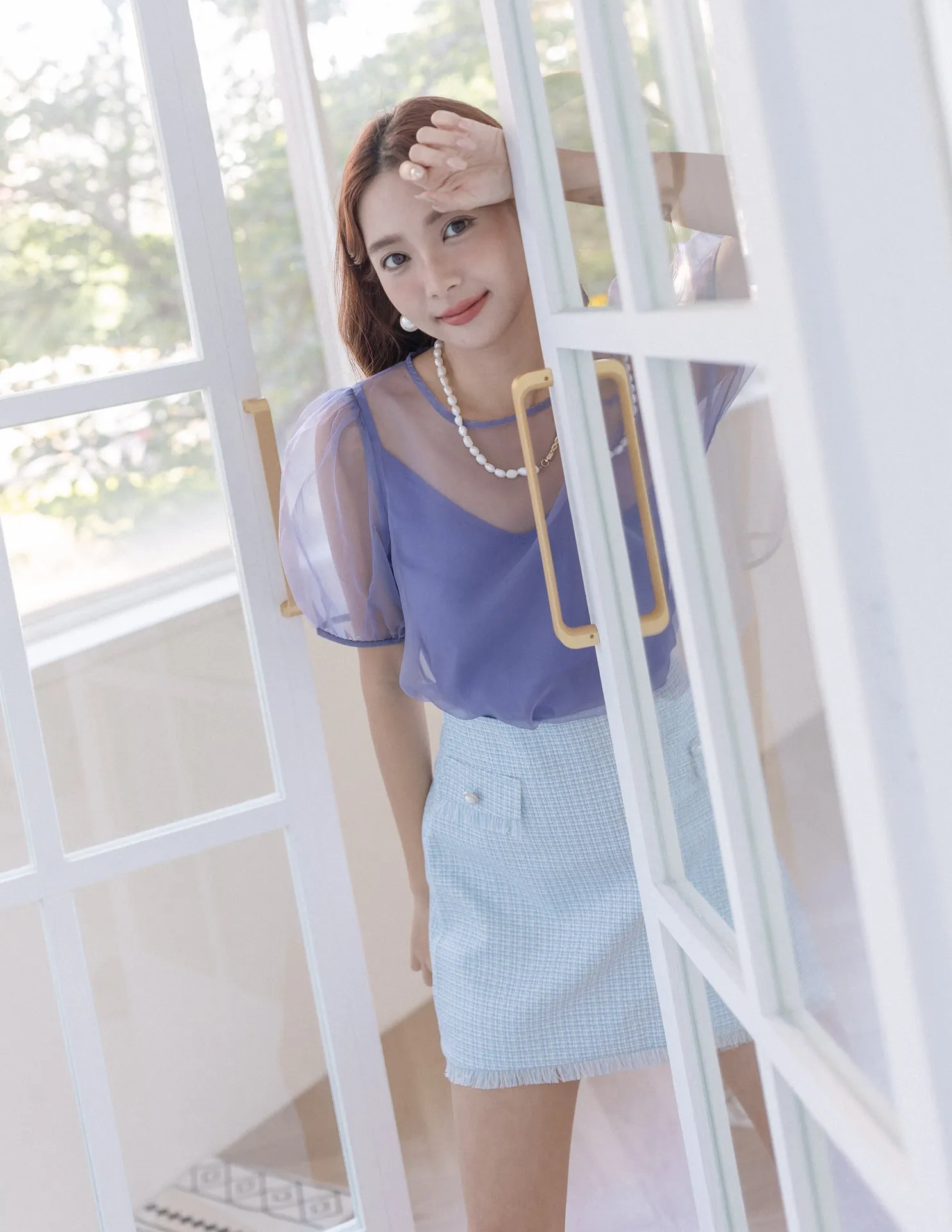 Freda Skirt in Blue