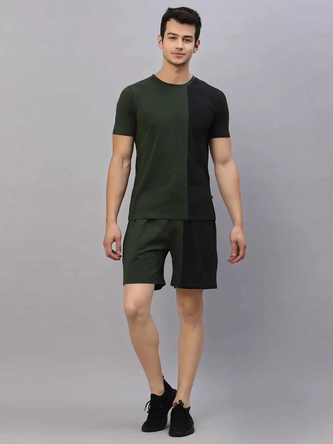 Green & Black Co-Ord