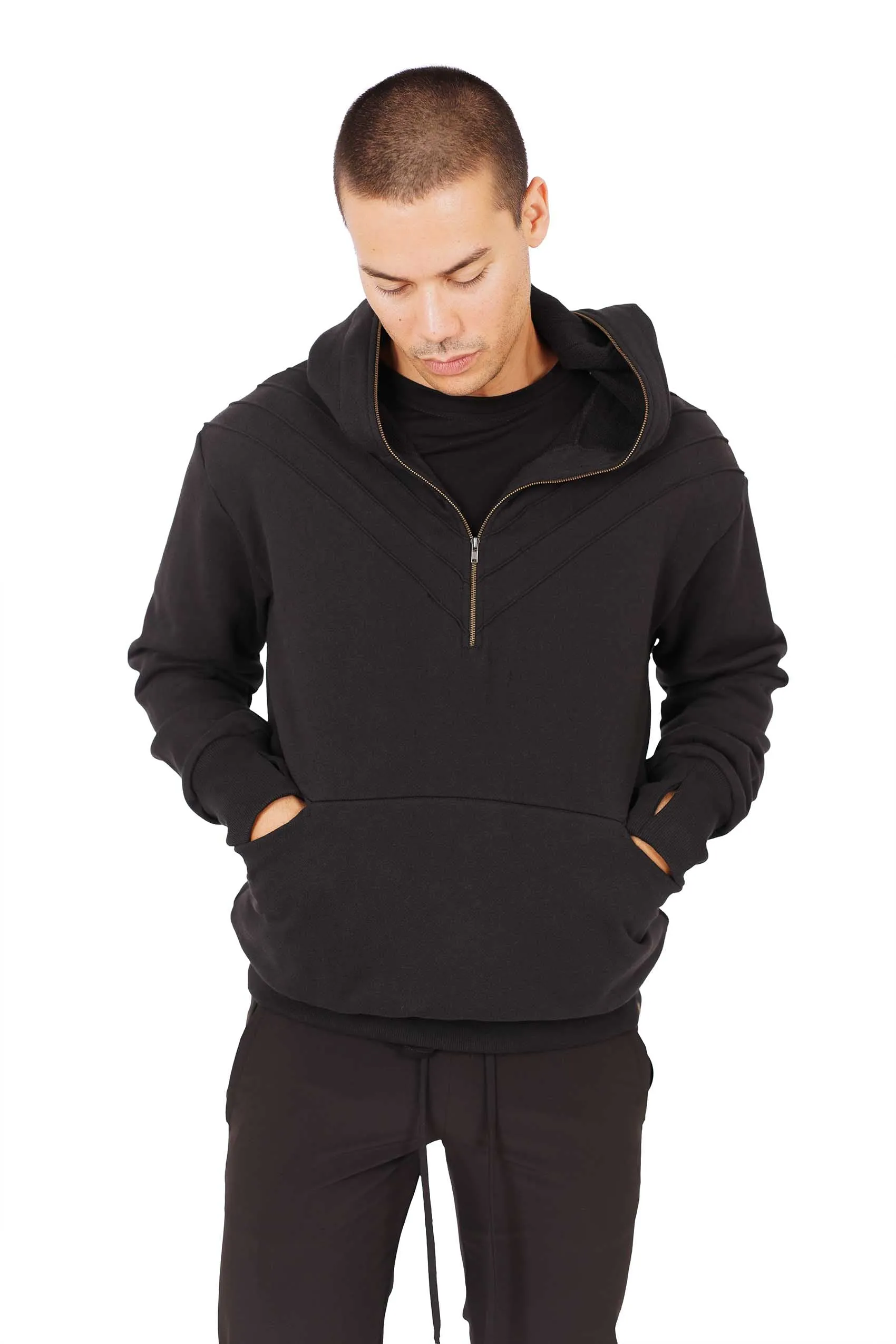 Hamburg Half Zip Hoodie