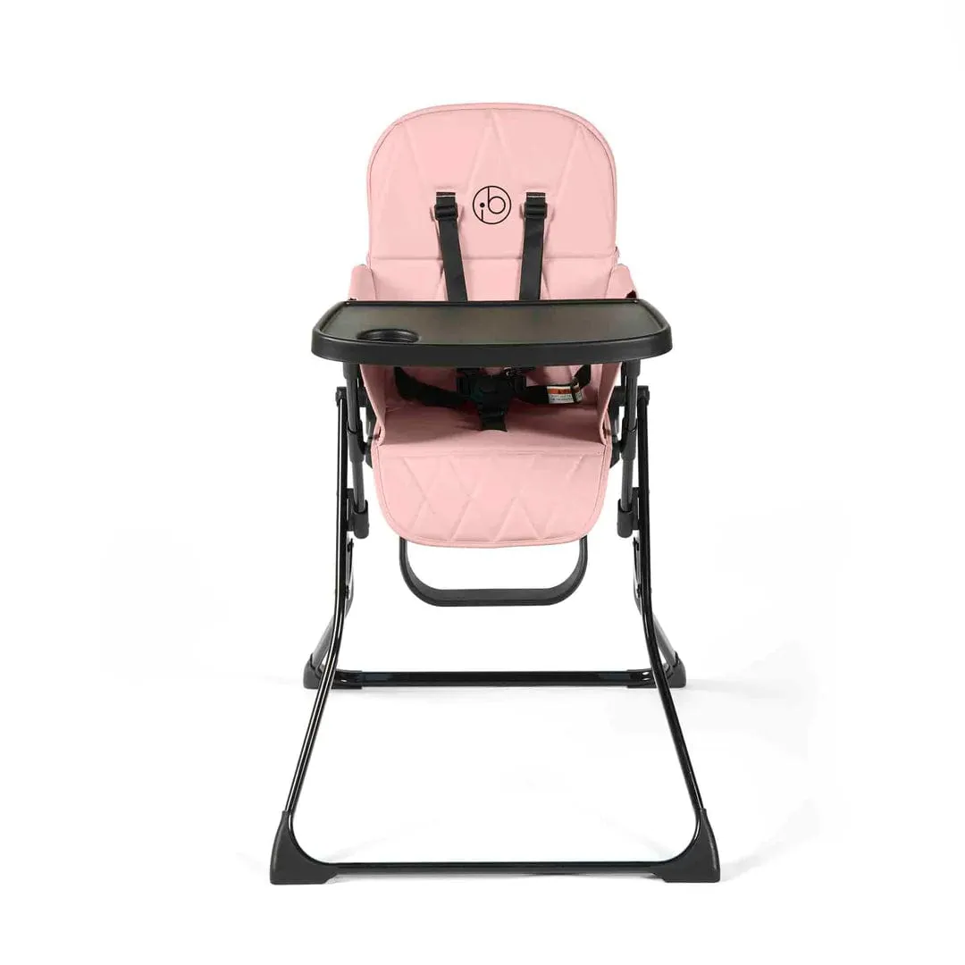 Ickle Bubba Flip Magic Fold Highchair - Blush Pink