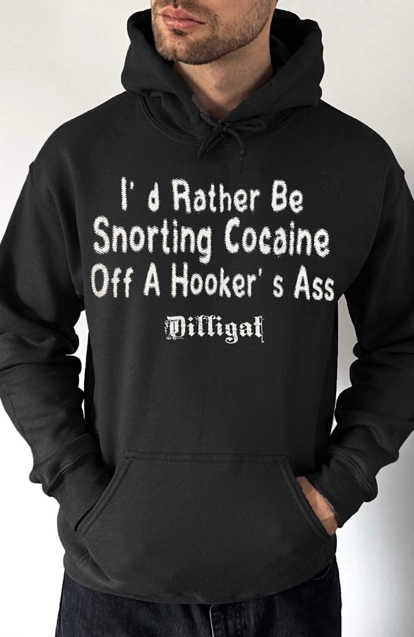 I'd rather be snorting cocaine Pullover Hoodie