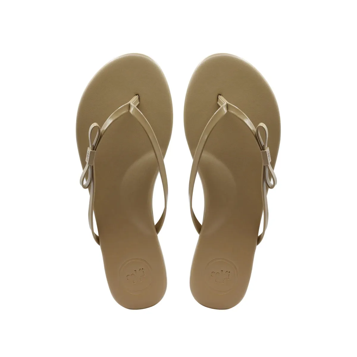 Indie Mini Bow Sandal | Nude