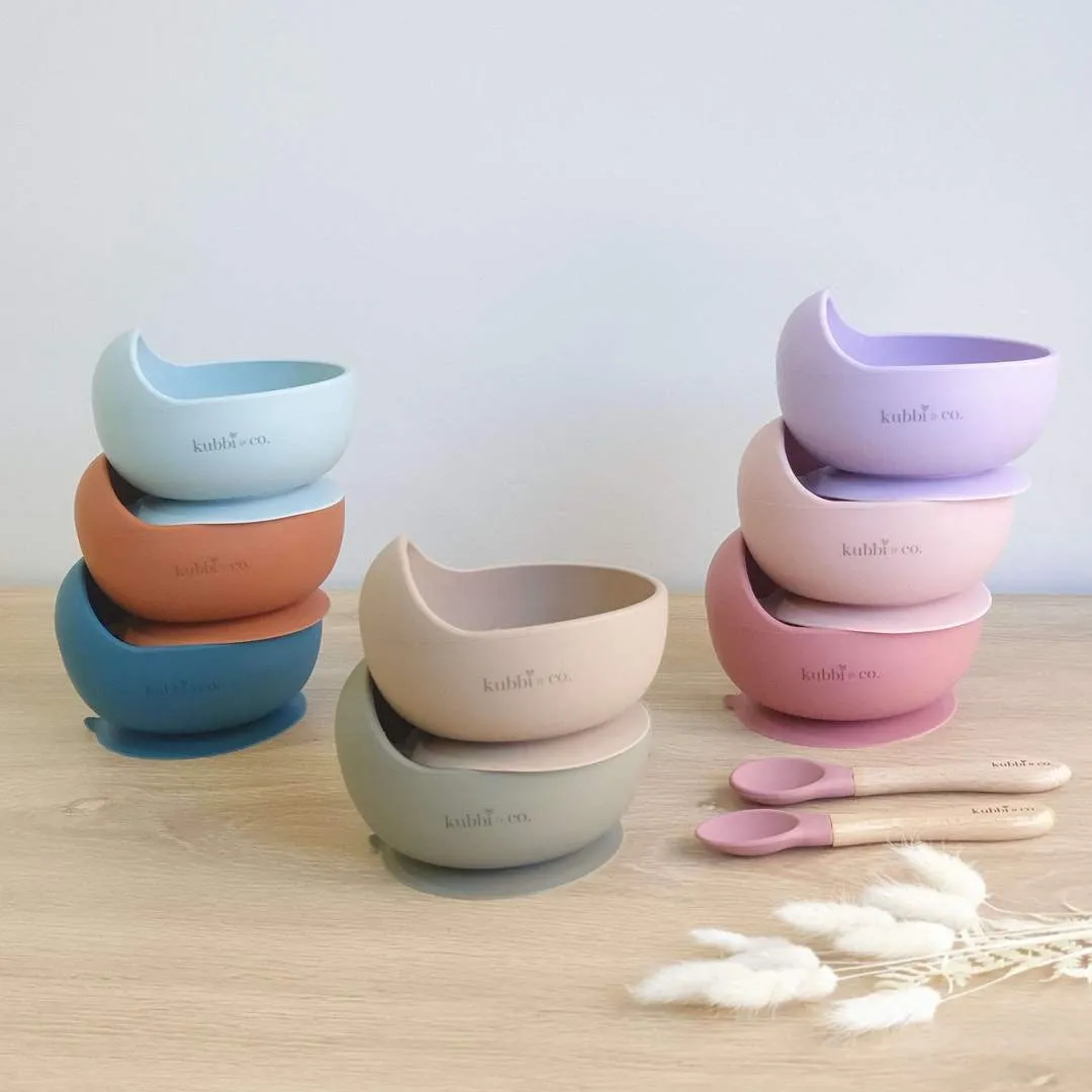 Kubbi & Co | Silicone Suction Bowl Sets