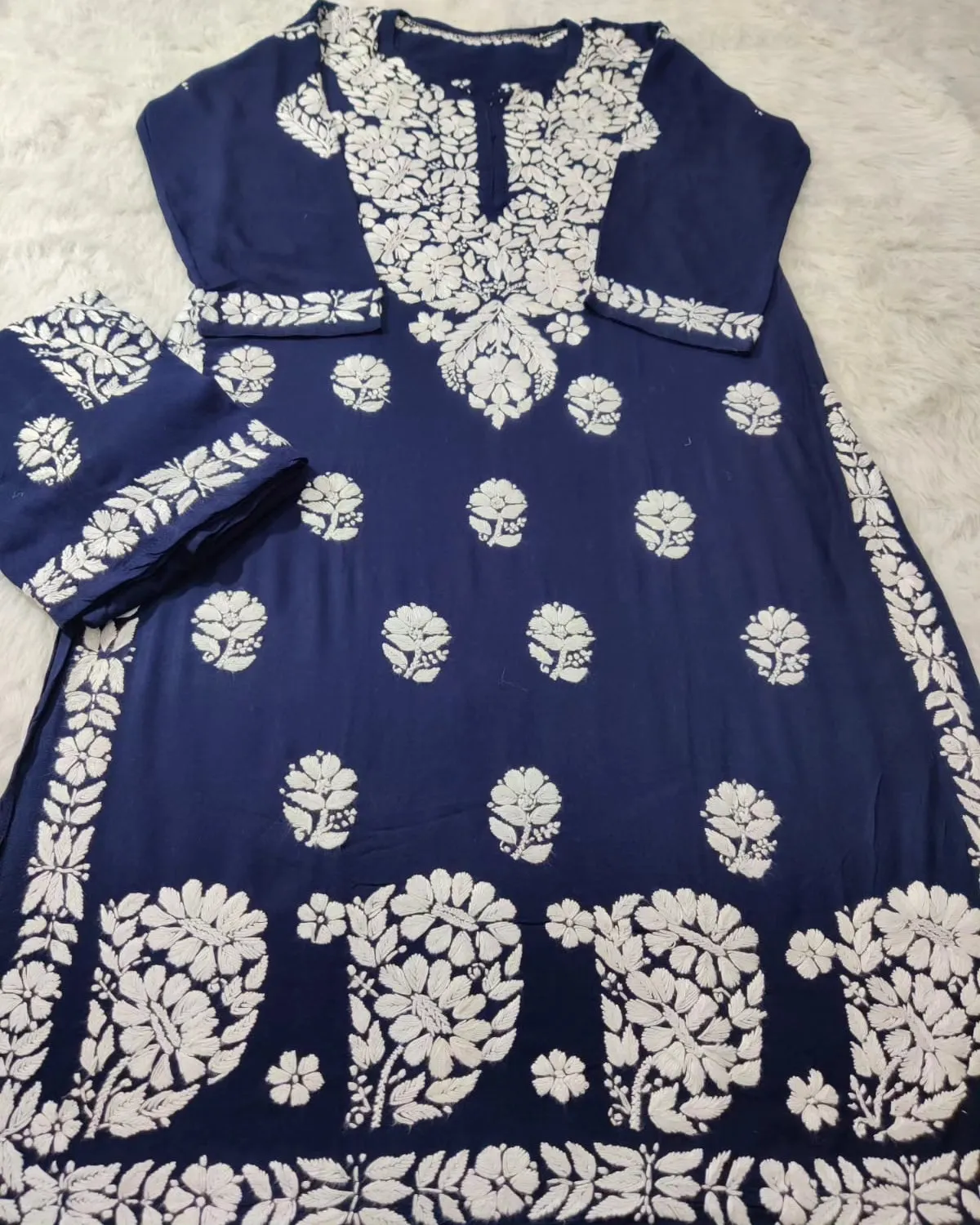 Lali Premium Chikankari Modal Co-ord Sets