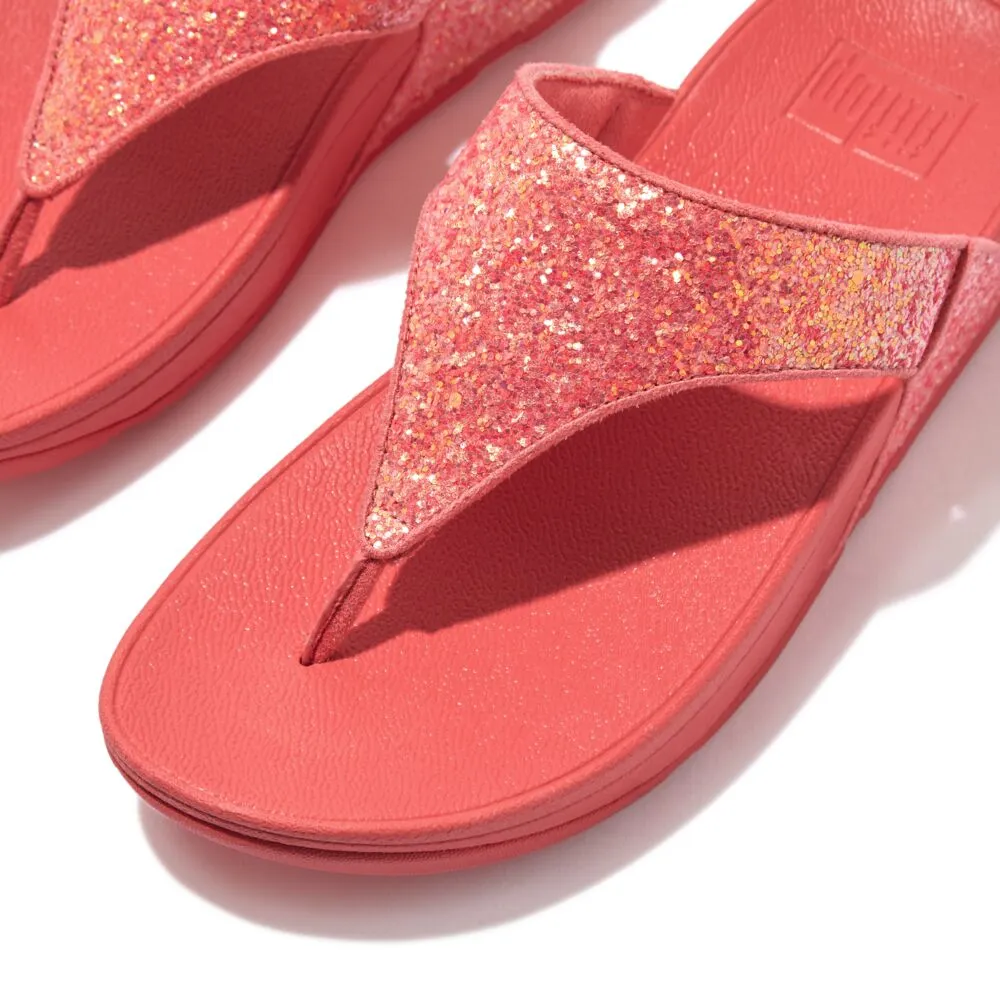 Lulu Glitter Flit Flops Toe Thongs Post Sandals