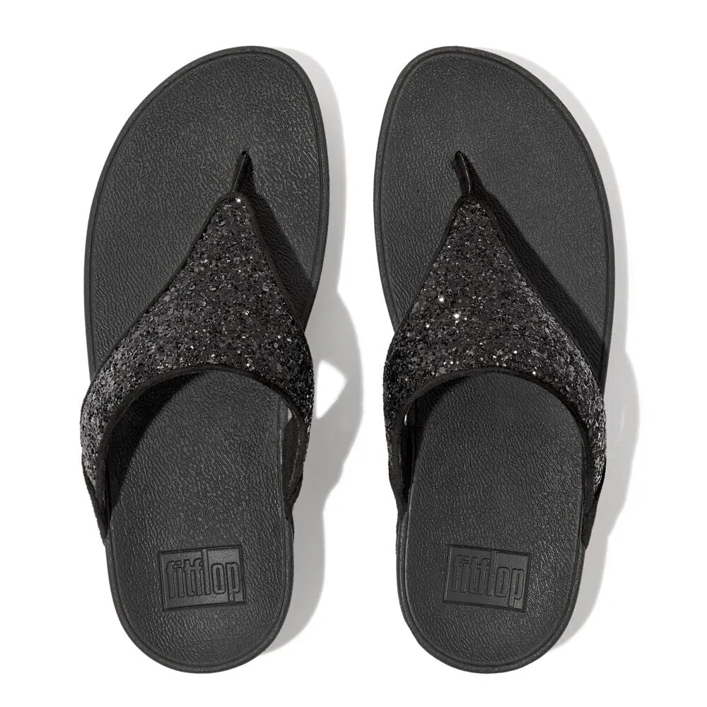 Lulu Glitter Flit Flops Toe Thongs Post Sandals