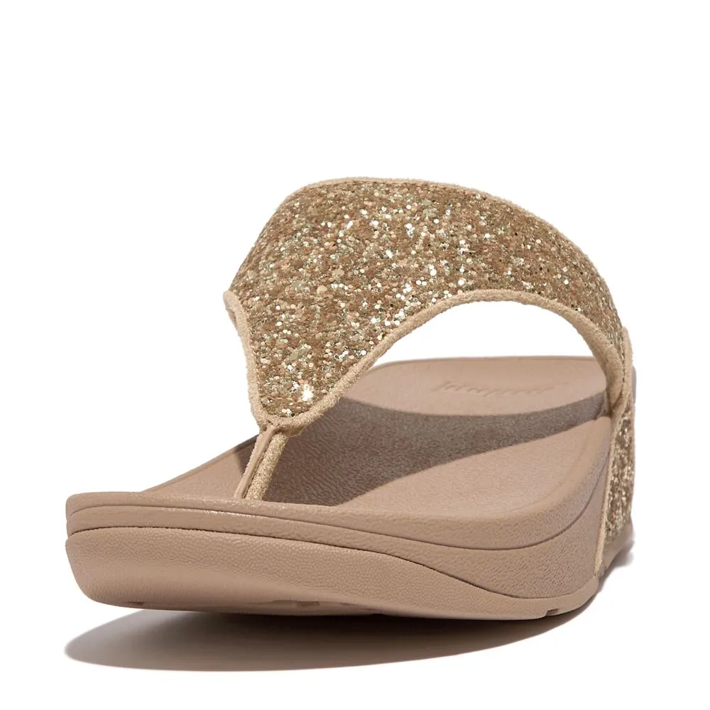 Lulu Glitter Flit Flops Toe Thongs Post Sandals