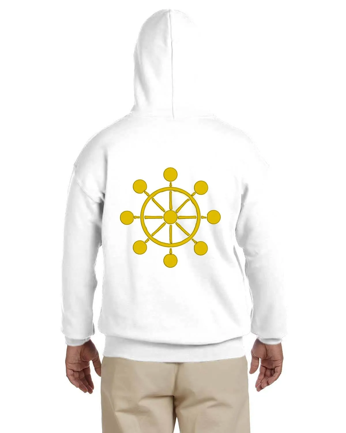 Mahoraga and 8 handle wheel hoodie