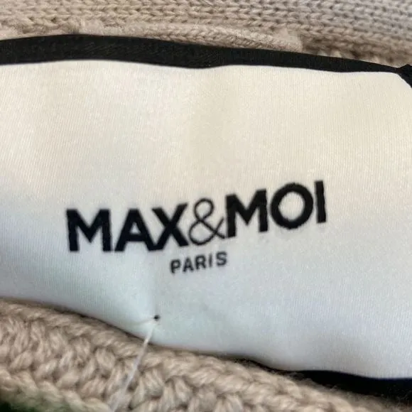 Max &Moi Paris New with Tags Ribbed with Zip Pockets Jacket