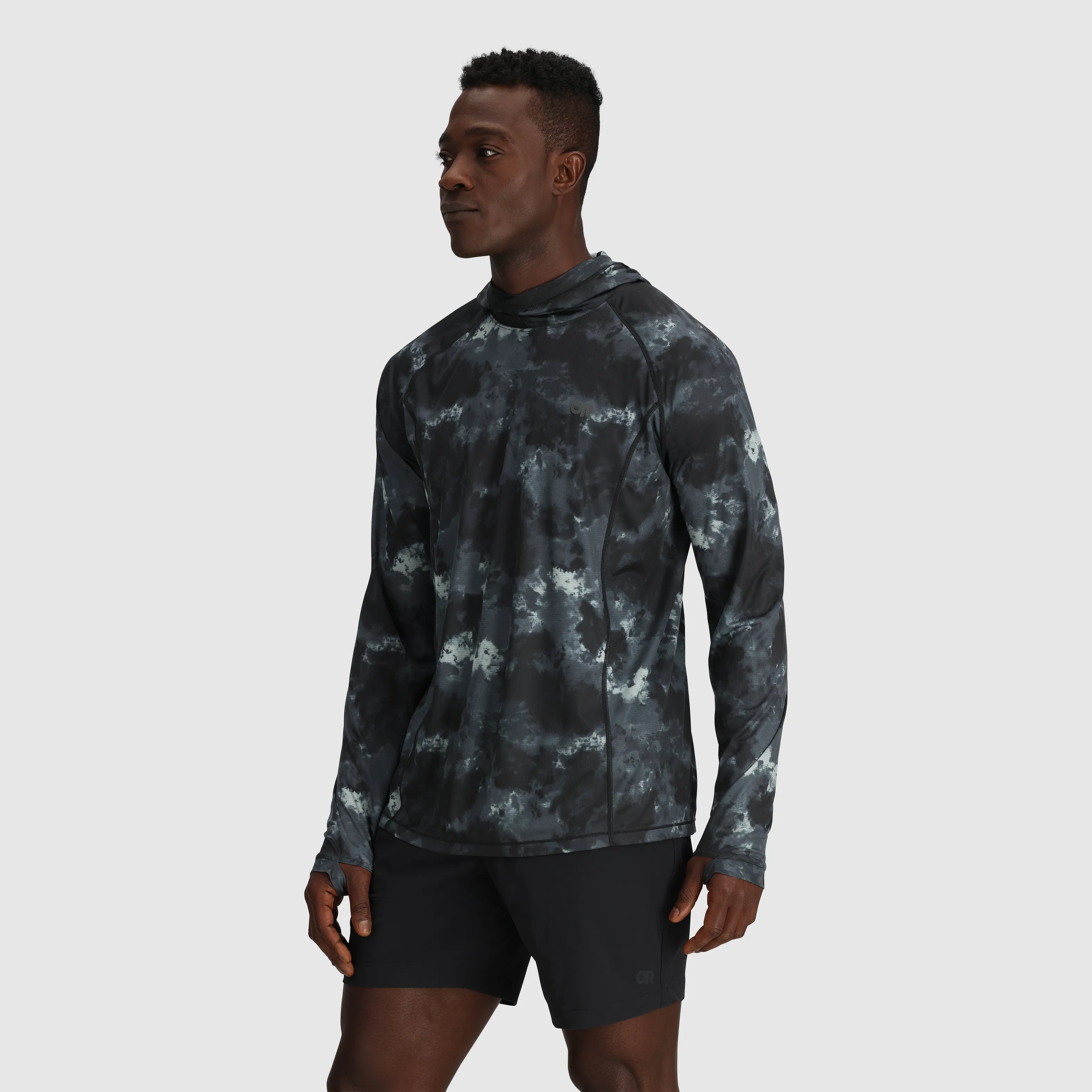 Men's Echo Printed Hoodie