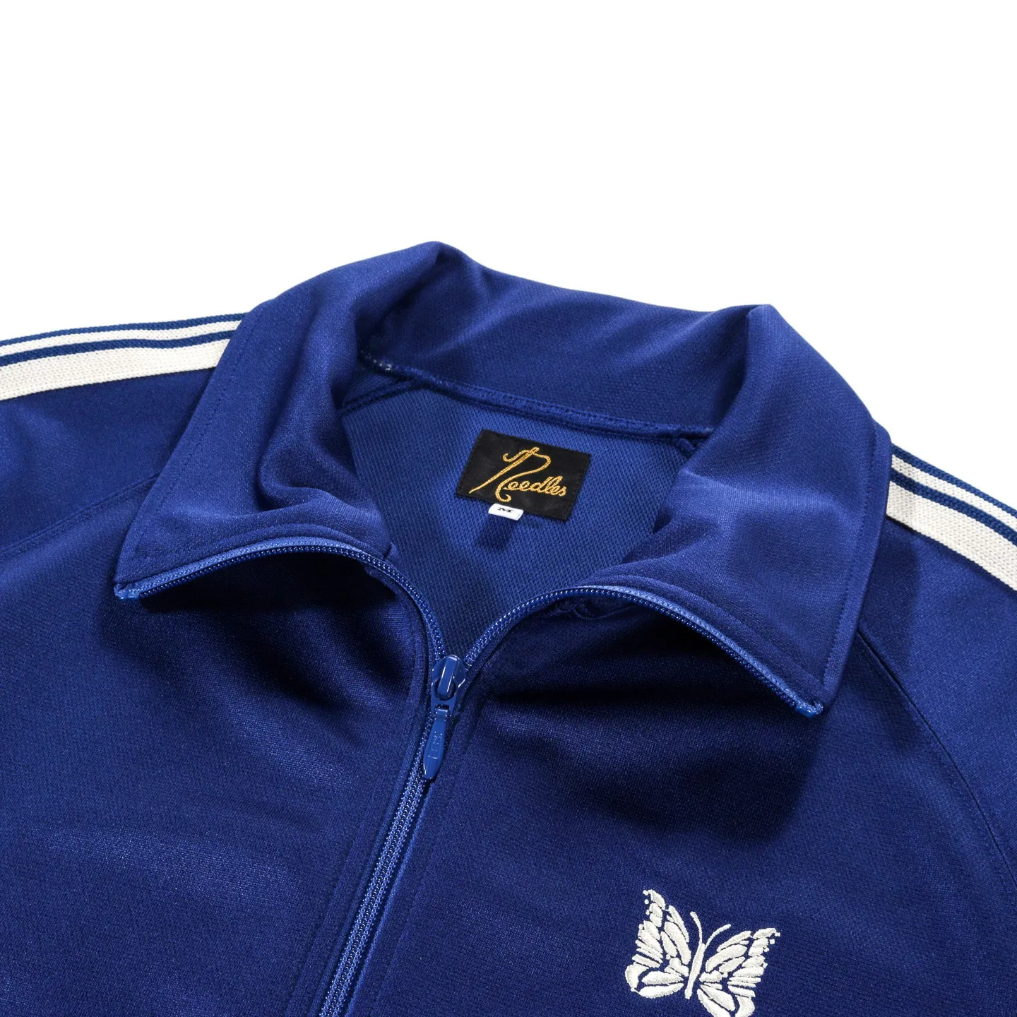 NEEDLES TRACK JACKET POLY SMOOTH ROYAL