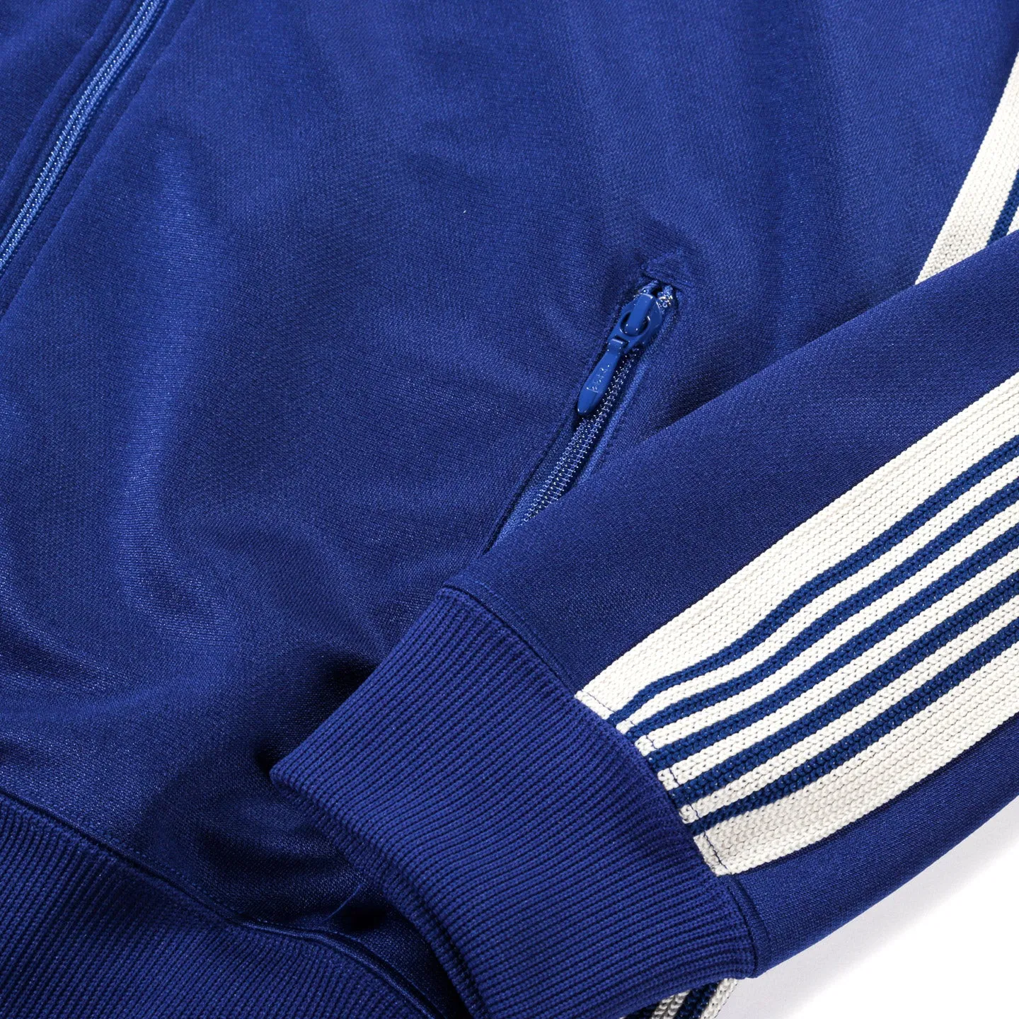 NEEDLES TRACK JACKET POLY SMOOTH ROYAL