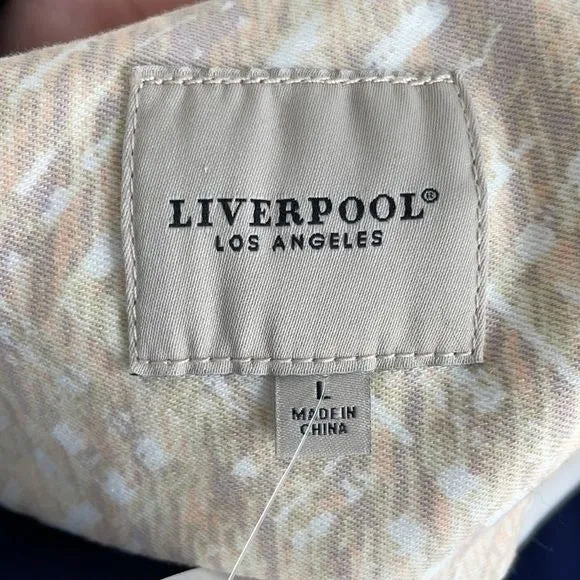 NEW Liverpool Cream Print Jacket