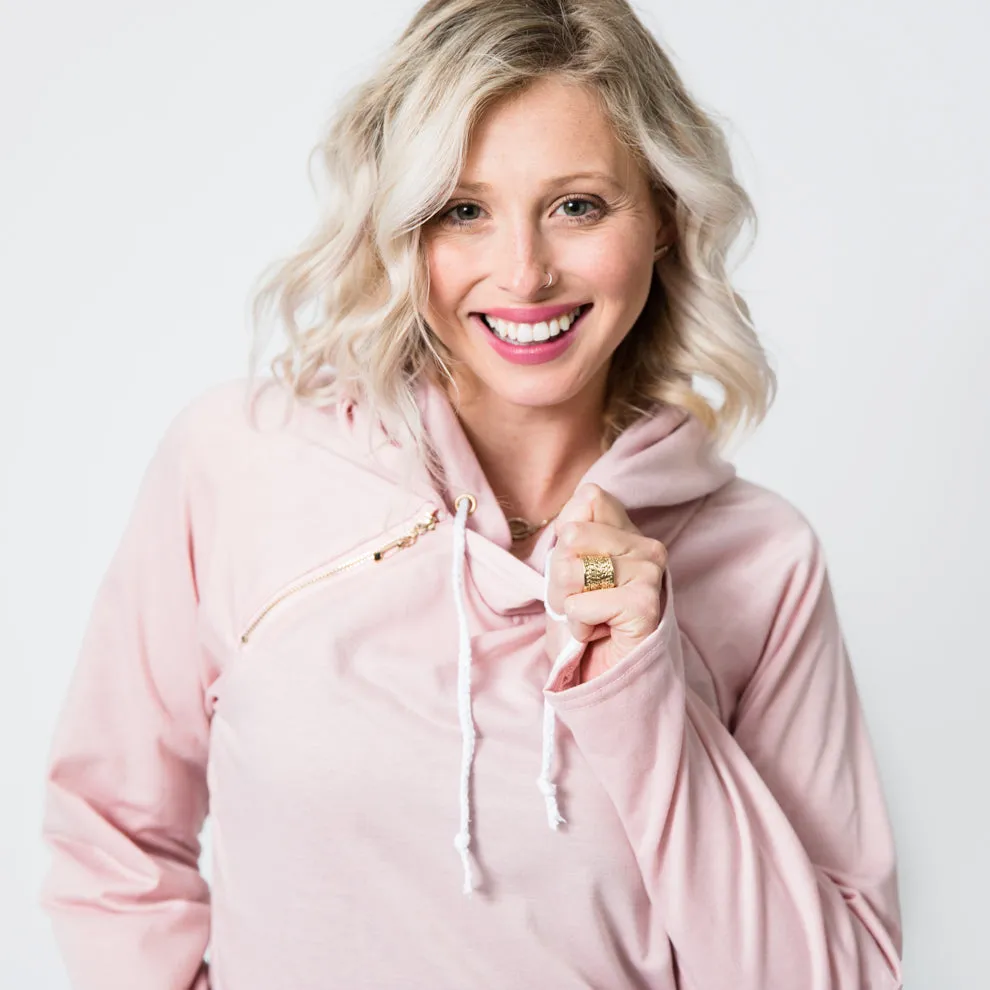 Nicolette's Signature Hoodie -  Blush Pink