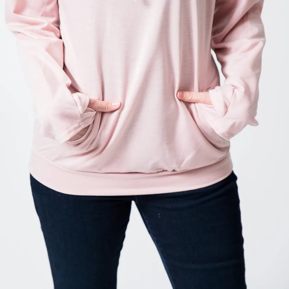 Nicolette's Signature Hoodie -  Blush Pink