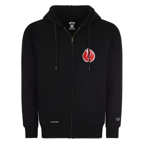 NY Flame Zip Up Hooded Sweatshirt