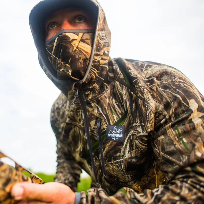 Original Outbound Hoodie: Lightweight Hunting & Fishing Hoodie with Face Mask