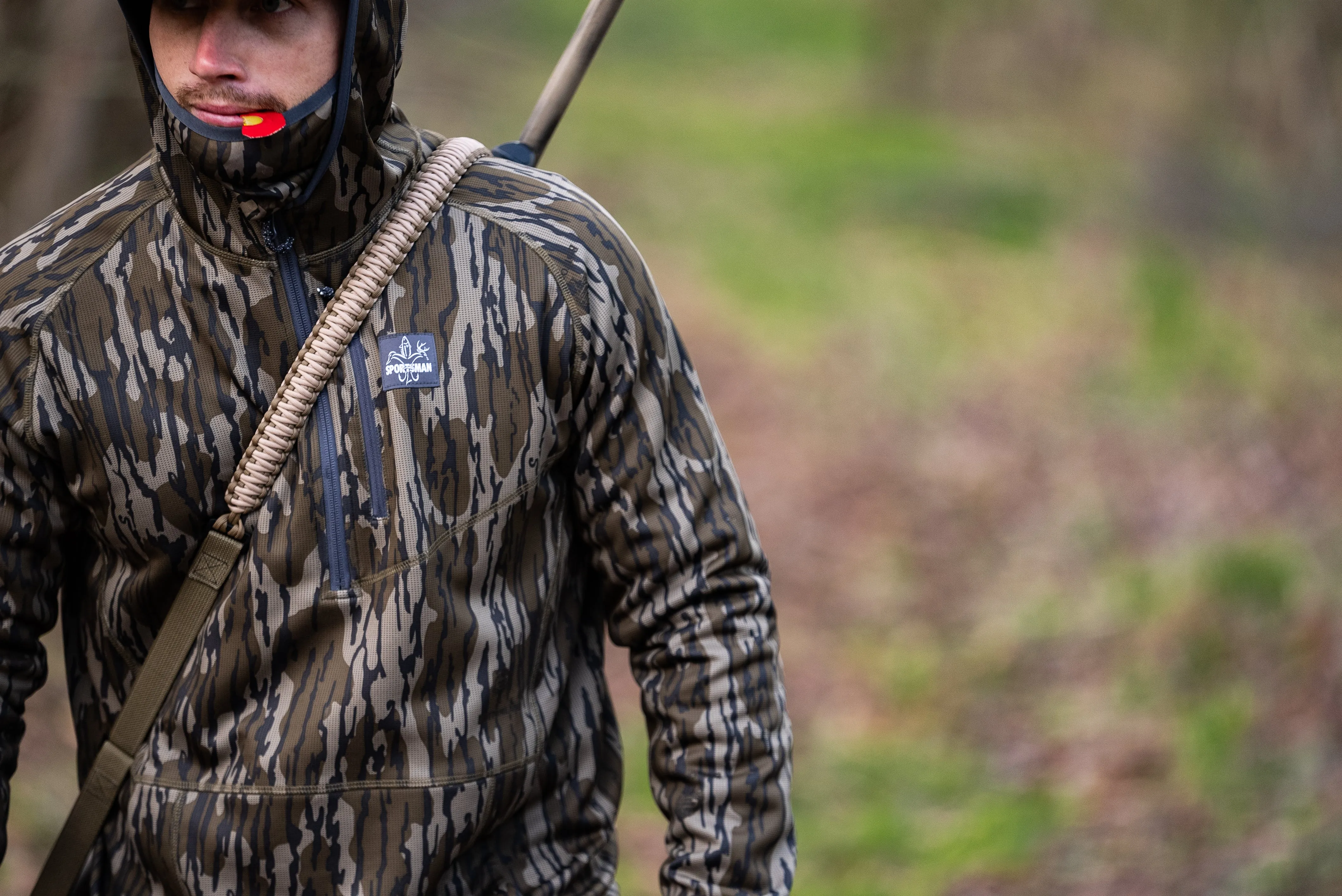 Original Outbound Hoodie: Lightweight Hunting & Fishing Hoodie with Face Mask