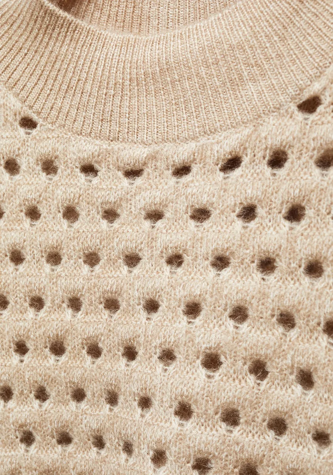 Perkins neck knitted sweater