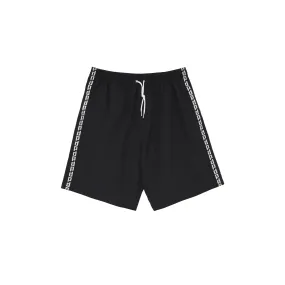 Polar Skate Co. P Stripe City Swim Shorts Black