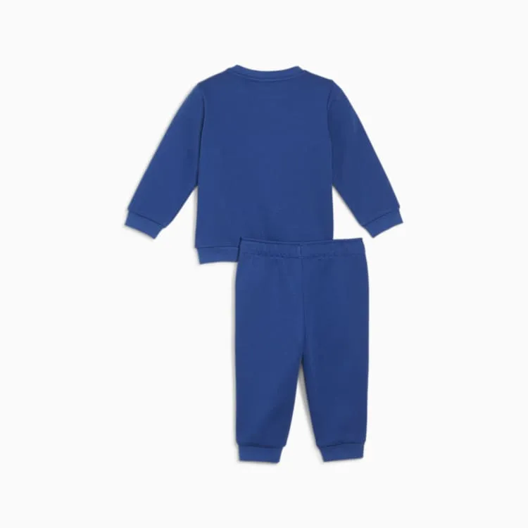 PUMA INFANTS BLUE ESSENTIALS MINICATS JOGGER SUIT