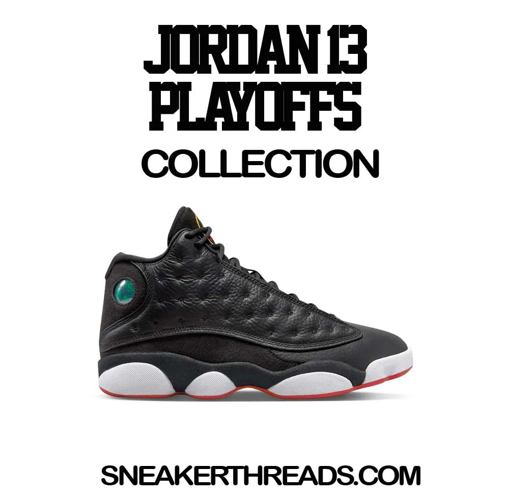 Retro 13 Playoff Jacket - Money Over Love - Black