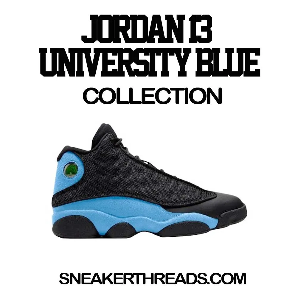 Retro 13 University Blue Fly Kicks Satin Jacket