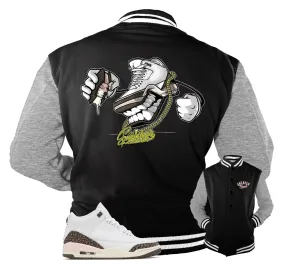 Retro 3 Neapolitan Jacket - Fly Kicks - Black